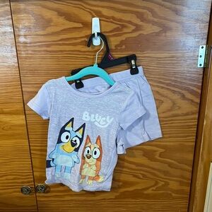 Purple Short Sleeve Tee Casual Style